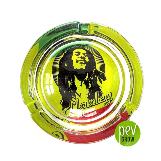 Compra Cenicero Original De Cristal Bob Marley Barato En Pevgrow