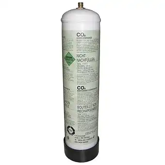 Disposable cylinder C02 1 kg.
