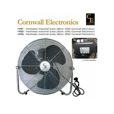 Ventilateur industrie Cornwall Electronics
