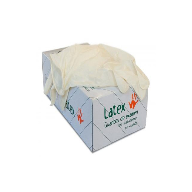 Guantes de látex
