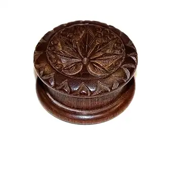 Grinder engraved rosewood