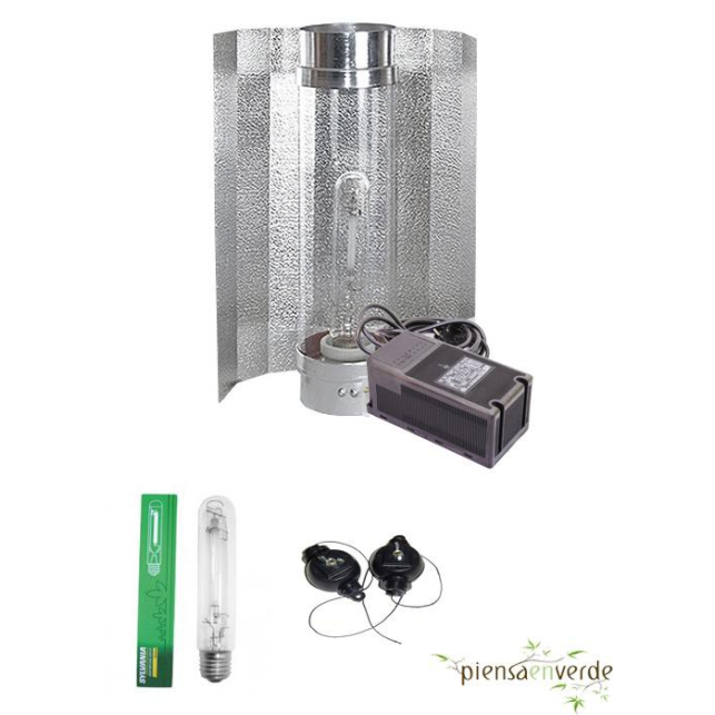 Kit de iluminación Cooltube 400w Floración Kit de iluminación Cooltube 400w Floración