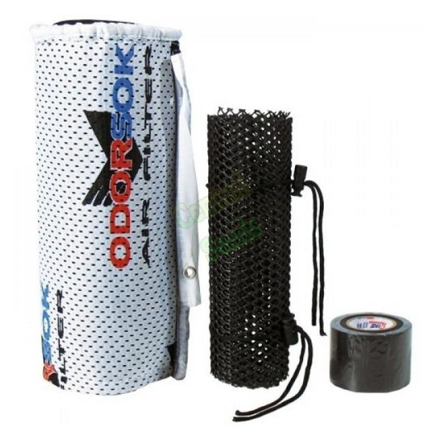 Odor-Sok Air Filter w/ Multi Layered Carbon Cloth Bag 150MM x 600MM450CFM 