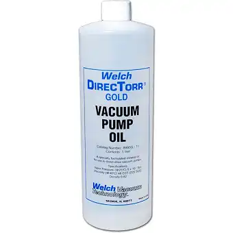 Vacuum pump mineral oil