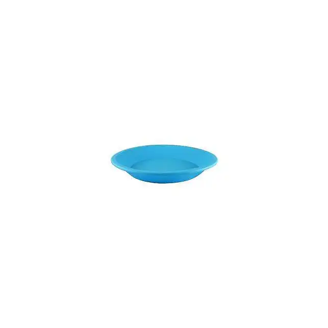 Plato silicona redondo Azul