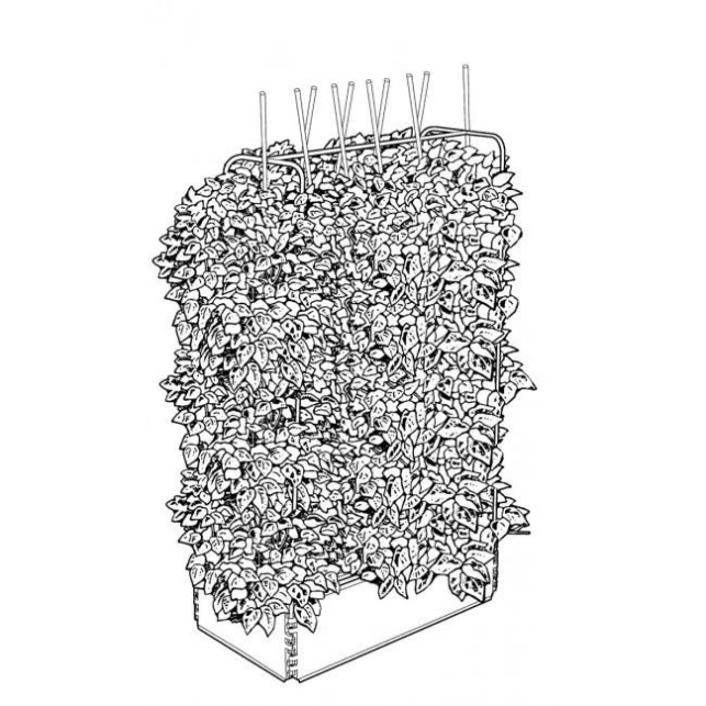 Structure Garland Mini Grow Bed 98x51x165cm 2