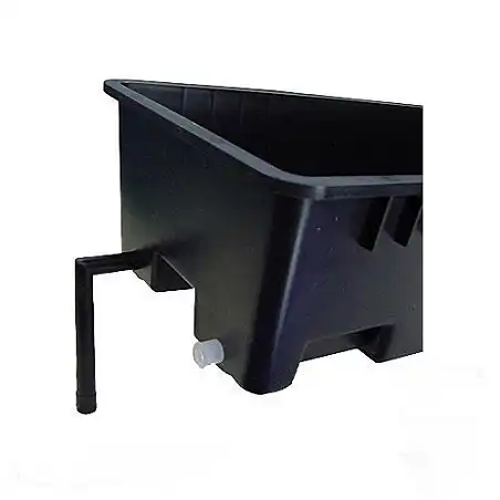 Pot pour Slabs de laine de roche ou Coco avec drainage