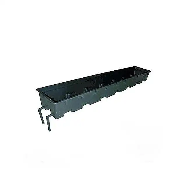 Pot for Rock Wool Slabs or Coco with Drain