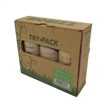 Try-Pack Kit Nutriments / Engrais BioBizz Bio 100% (Outdoor)