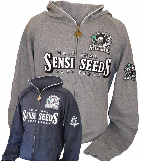 Sudadera gris Sensi Seeds 25 Sudadera gris Sensi Seeds 25