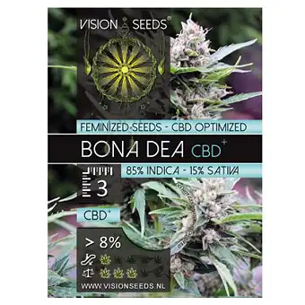 Bona Dea CBD + - Vision Seeds