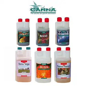 Kit fertilizantes Canna