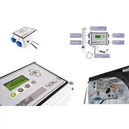 Controlador de Cultivo UCI Digital Temperatura y Humedad