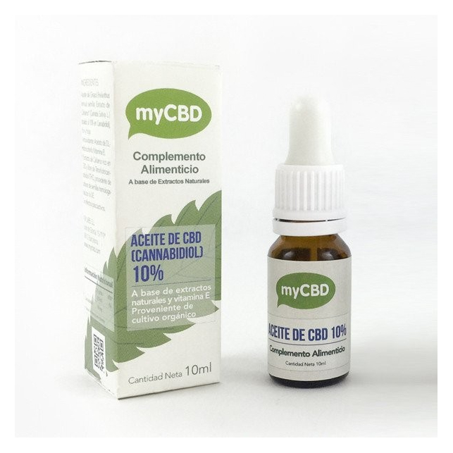 Aceite sublingual 10 ML myCBD Aceite sublingual 10 ML myCBD