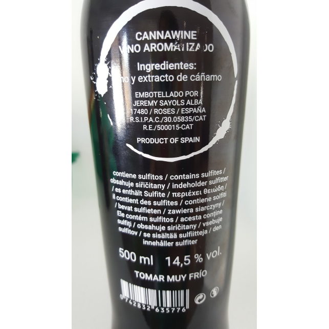 CannaWine - Vino con CBD