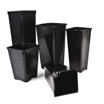 Pots allongés carrés