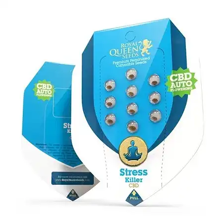 Stress Killer Automatic CBD - Royal Queen Seeds