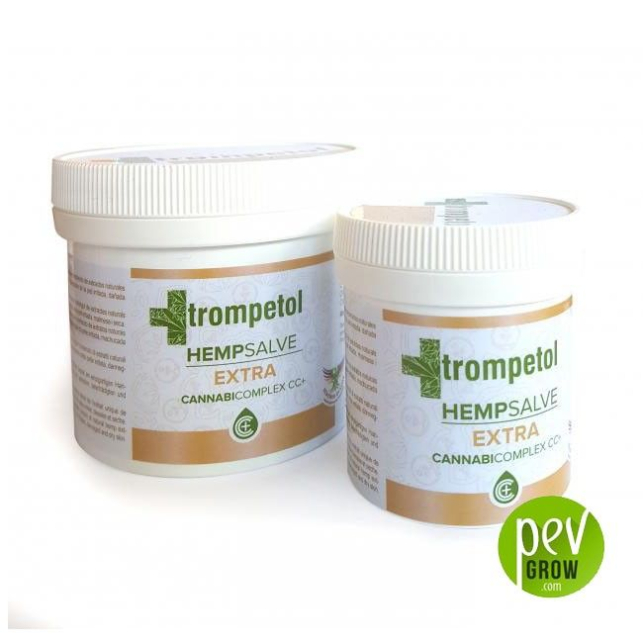 La Crème Cannabis Trompetol EXTRA, cette crème naturelle contient plus d´extraits de marijuana...