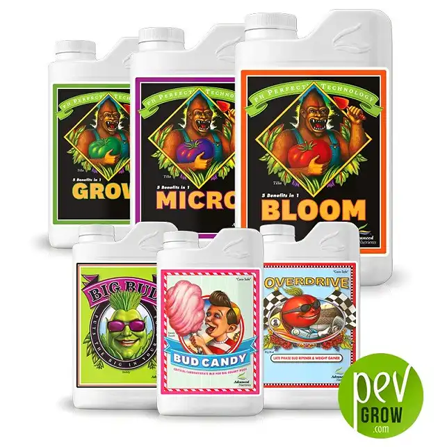 Grow-micro-bloom + aditives Simple