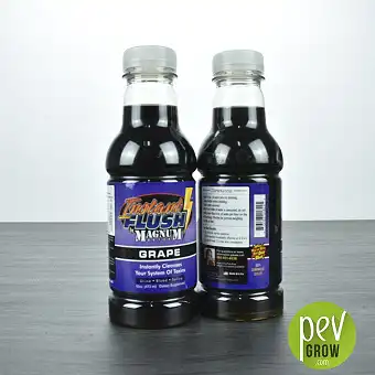 Magnum Detox clear plastic bottle toxin cleanser.