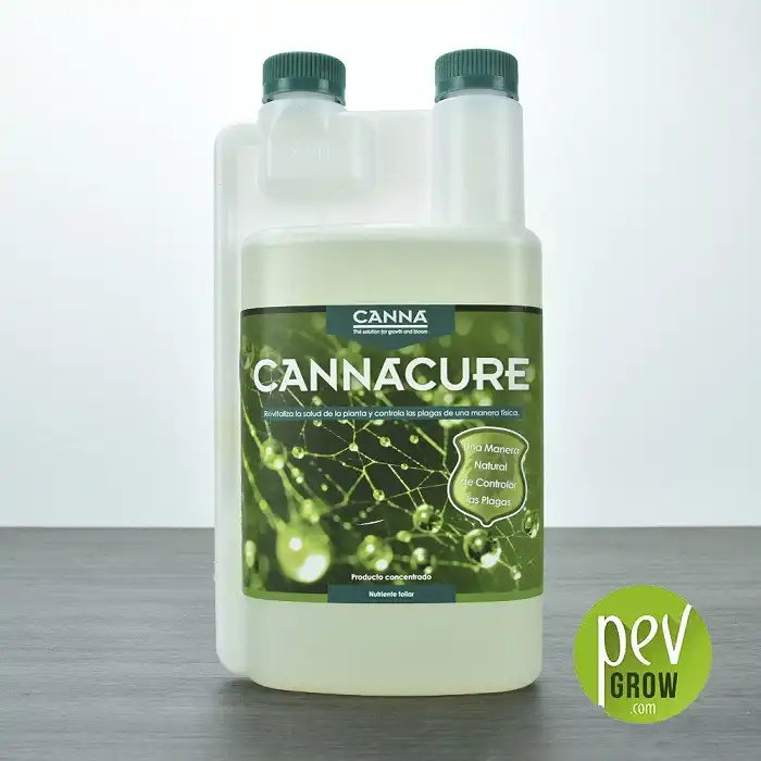 Botella de plástico Canna Cure de 1L incluye un dosificador de 5ml