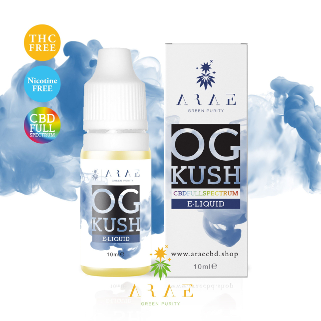 The ARAE e-liquids are designed for gourmet hemp-lovers, with a 100% authentic aroma and different concentrations of CBD for each profile of terpenes proposed.