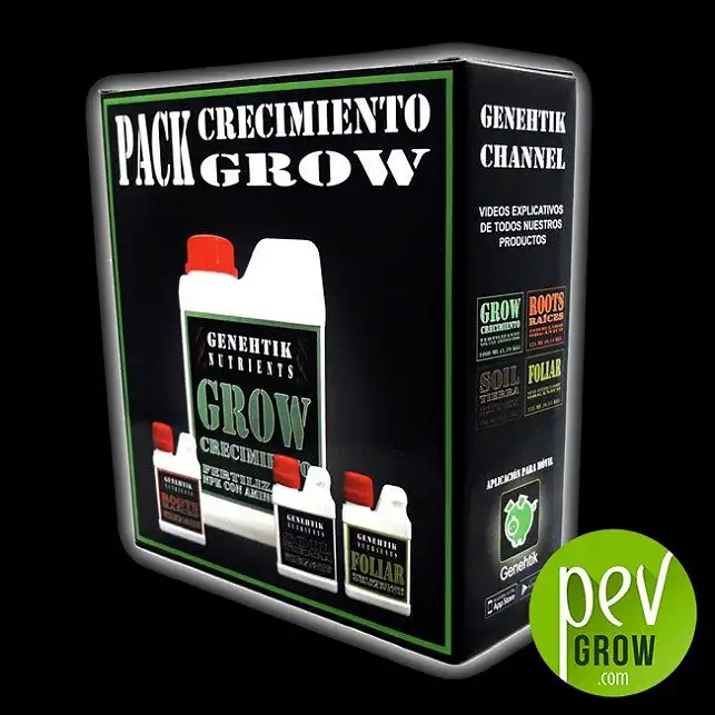 Genehtik Fertilizer Pack for growth in a carton pack.