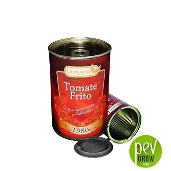 Bote tomate frito de ocultación