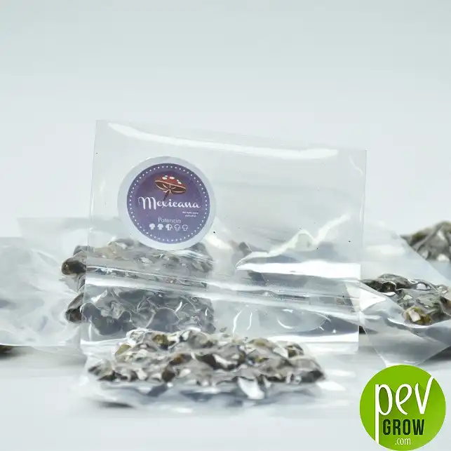 Trufas Mágicas Mexicana, envase transparente , experiencia agradable y eufórica.