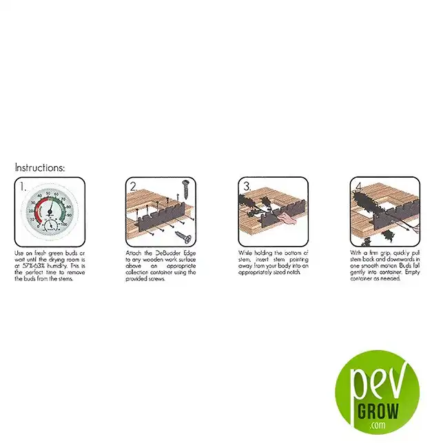 Debudder Edge - Instrucciones