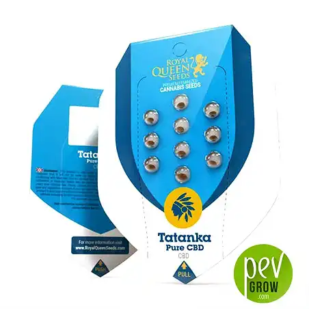 Tatanka Pure CBD package - Royal Queen Seeds