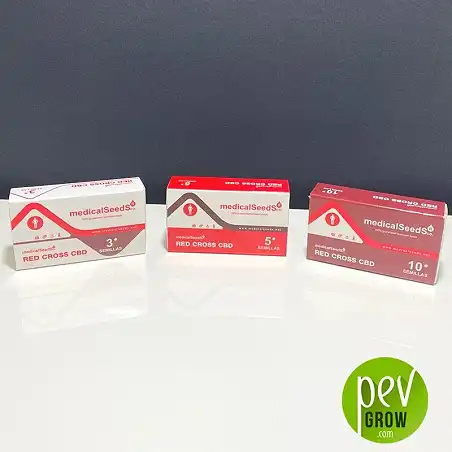 Red Cross CBD envase - Medical Seeds