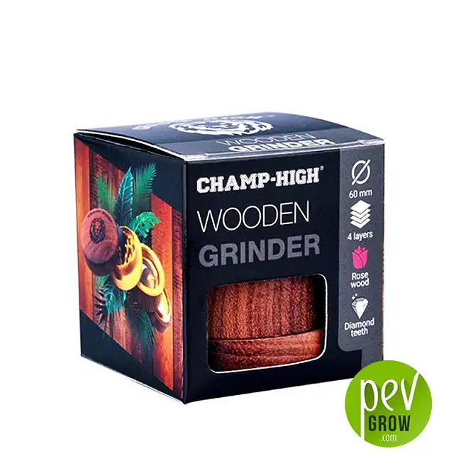 Wooden Grinder Champ High envase
