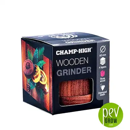 Wooden Grinder Champ High