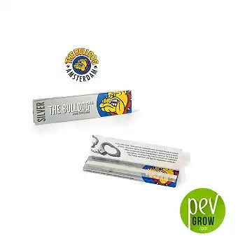 Papel The Bulldog King Size Slim Silver 1 Librillo