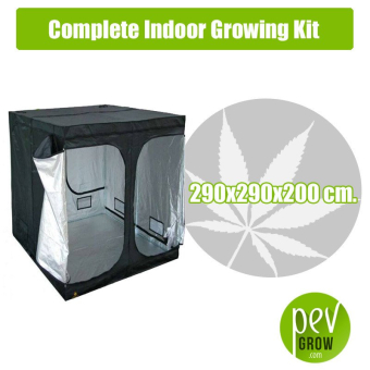 Complete Indoor Growing Kit 290X290X200 cm.