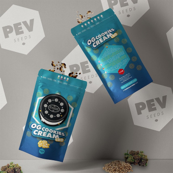 OG Cookies Cream CBD - PEV Bank Seeds