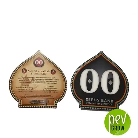 Auto California Kush - 00 Seeds package