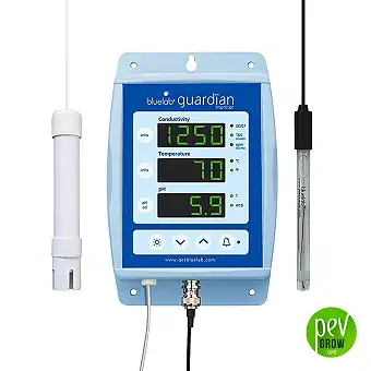 Medidor continuo de PH y EC de Bluelab Guardian