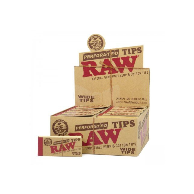 RAW Tips- Wide Orgánico / Made from hemp and cotton