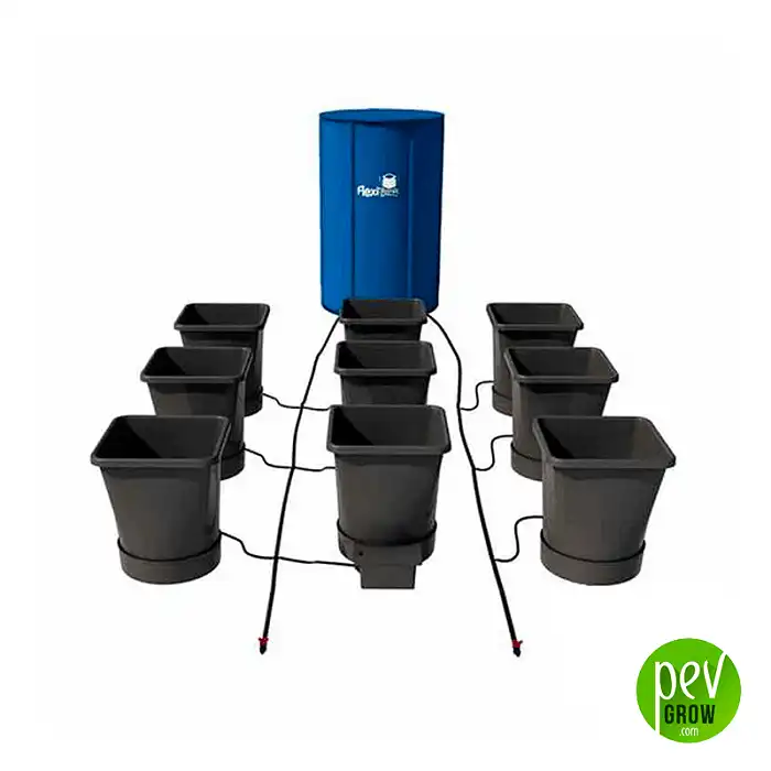 Sistema de cultivo Hidropónico Autopot Easy2grow Flexi-tank 9 Pot XL