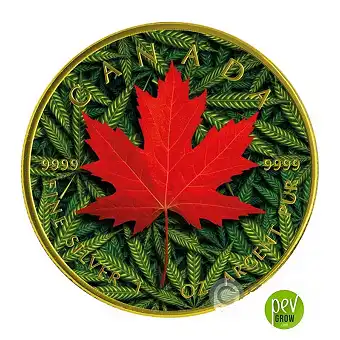 Zilveren Munt 5 Canadese...