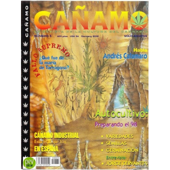 Zeitschrift Cáñamo Nº 5 (1998)