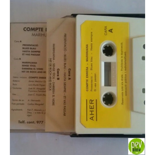 Compte Enrera Cassette Tape - Marijuana