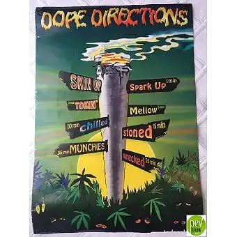 Plakat Dope Directions...