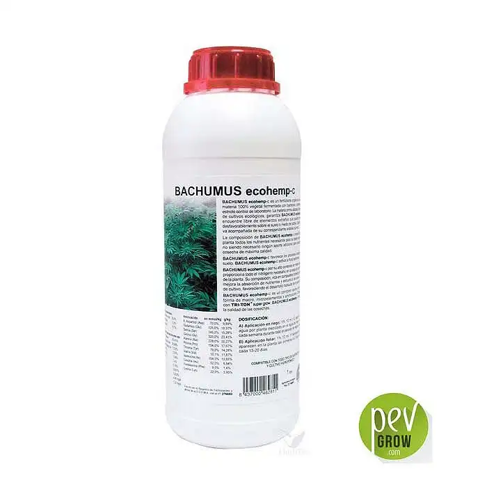 Bachumus Ecohemp  (Trabe) Crecimiento