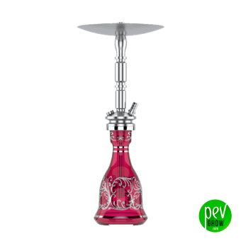 Cachimba Mig Airforce M DC Red Silver