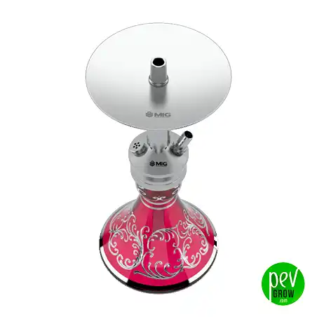 Hookah Mig Airforce M DC Red Silver