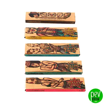 Natural Paper Lion Rolling Circus 1
