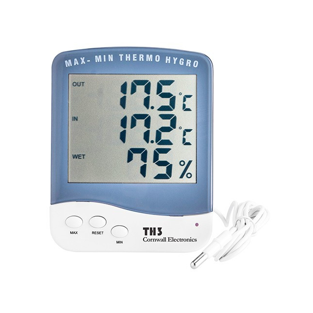 Thermohygromètre Min/Max numérique Sonde